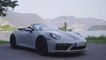 The new Porsche 911 Carrera 4 GTS Cabriolet Exterior Design in Crayon