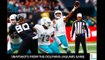 Snapshots from Dolphins-Jaguars Game