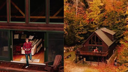 'Marvelous drone footage shows the vibrant Autumn colors in all their glory '