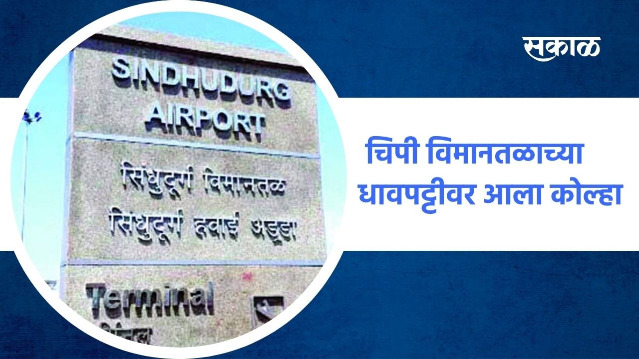 Sindhudurga ; चिपी विमानतळाच्या धावपट्टीवर आला कोल्हा, मग काय घडलं तुम्हीच पाहा.. पाहा व्हिडीओ