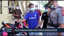 Polisi Tangkap Komplotan Pencuri Sepeda Motor