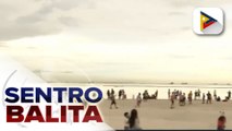 Manila Bay Dolomite Beach, maagang binuksan ngayong araw; Ilang magulang, isinama pa ang kanilang mga anak sa Dolomite Beach