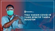Tiga Vaksin Covid-19 yang Efektif Tanpa Booster | Katadata Indonesia