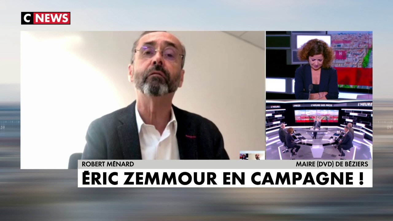 Robert Ménard sur une alliance Eric Zemmour / Marine Le Pen :  «Et pourquoi on ferait pas de la politique différemment ?»