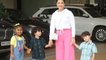 Sunny Leone दिखी अपने बच्चे Nisha Singh, Asher Singh Weber, और Noah Singh Weber के साथ | FilmiBeat