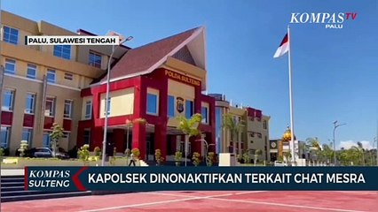 Kapolsek Dinonaktifkan Terkait Chat Mesra