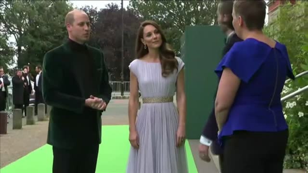 El príncipe Guillermo preside la gala de sus premios medioambientales