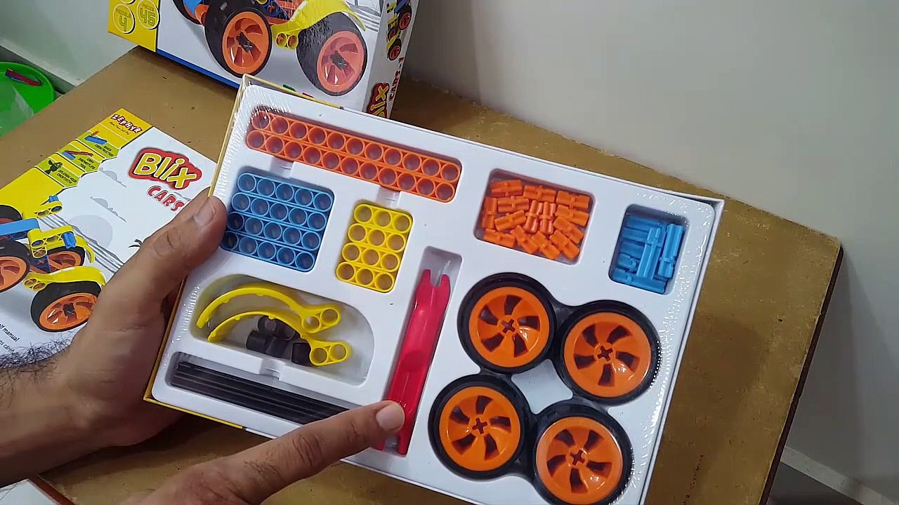 Unboxing and review of Zephyr BLIX - Cars - 1 DIY, Educational, Learning, Stem, Building and Construction Toys