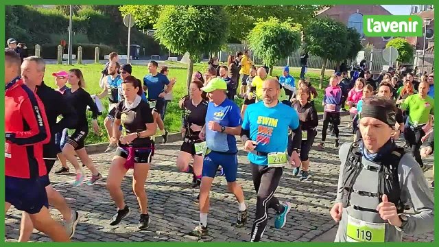 Beaucoup de monde à la course du Bois du Cazier malgré le Covid Safe Ticket