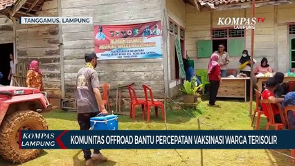 Komunitas Offroad Bantu Percepatan Vaksinasi Warga Terisolir