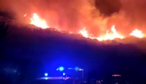 Isola d'Elba, incendio in località Castancoli (18.10.21)