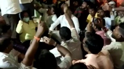 Karnataka's Hubbali witnesses traffic jam following protest over religious conversion