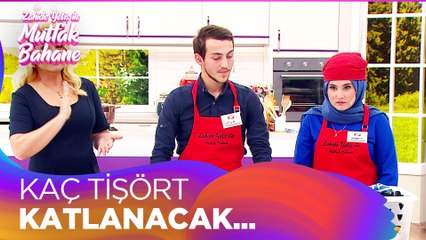 Beyler için günün görevi tişört katlama! - Zahide Yetiş ile Mutfak Bahane 18 Ekim 2021