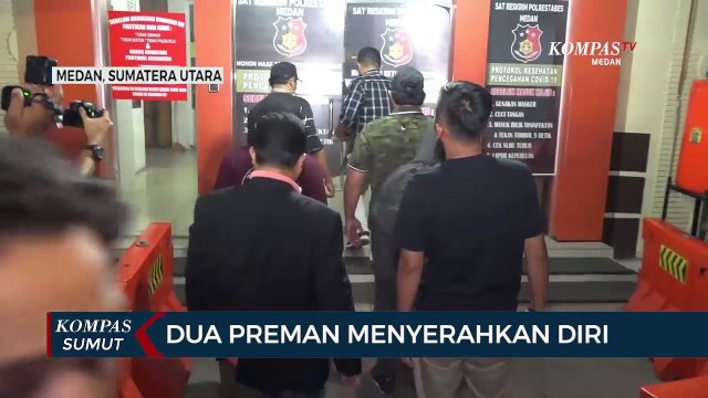 Dua Preman yang Diduga Turut Aniaya Pedagang di Deli Serdang Menyerahkan Diri