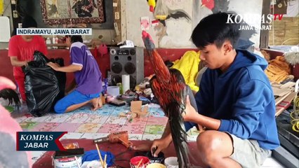 Replika Ayam Karya Pemuda Indramayu Go Internasional