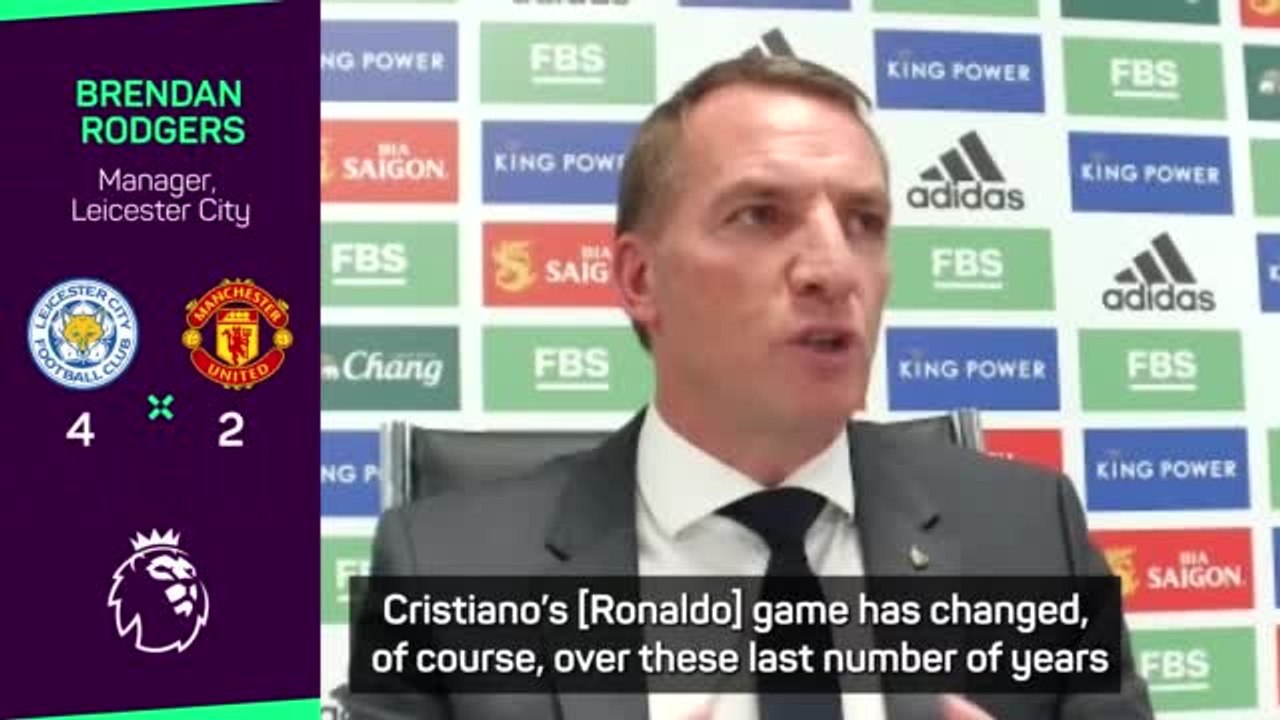 Ronaldo "an advocate" and "role model" for all players - Rodgers
