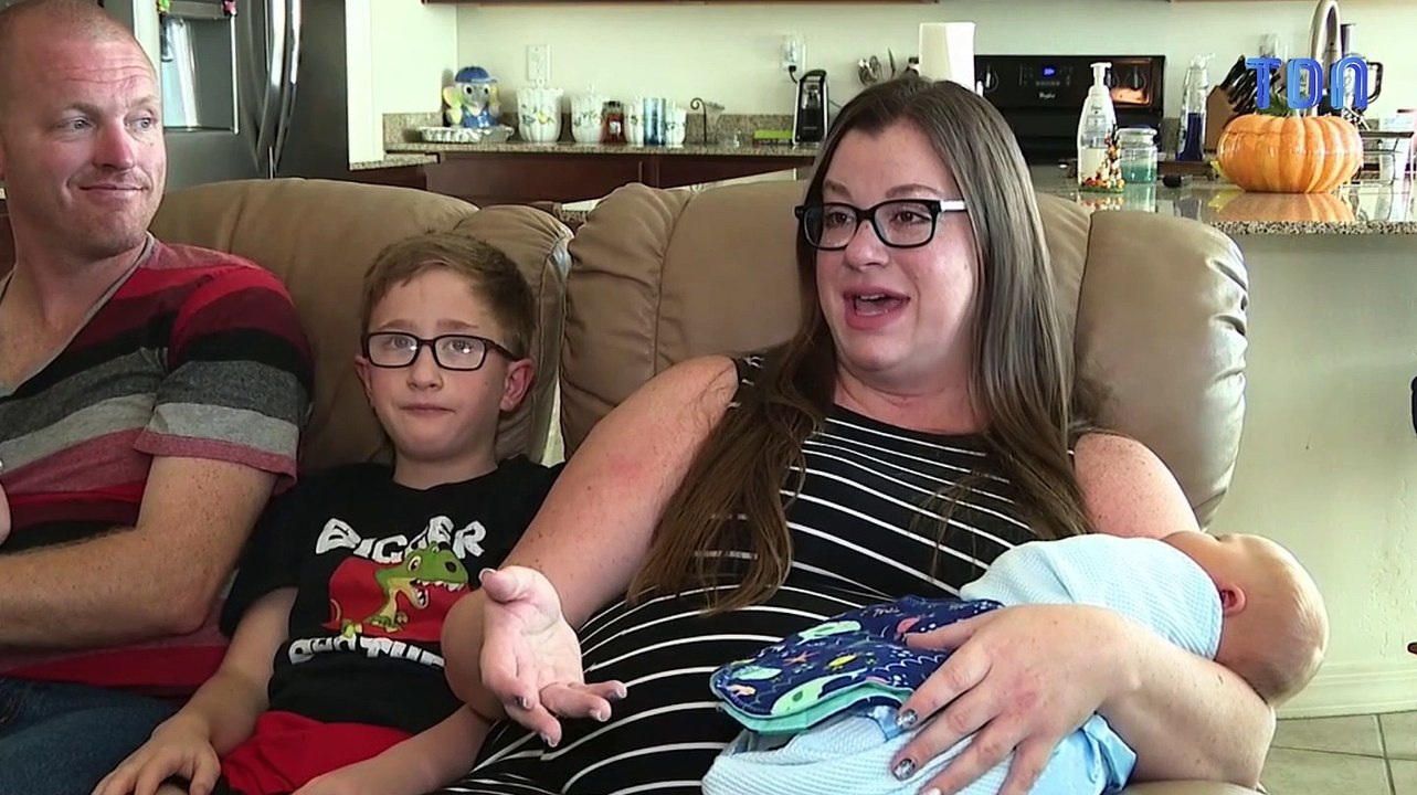 Elle accouche d'un bébé de 6,3 kilos