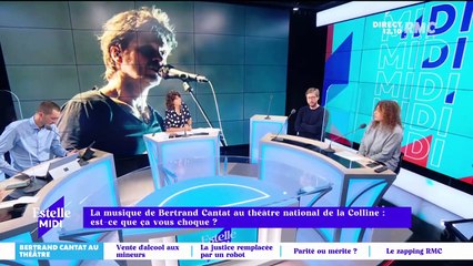 La musique de Bertrand Cantat au théâtre national de La Colline: est-ce que ça vous choque ? - 18/10