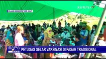 Ketahuan Belum Divaksin, Polisi TNI Arahkan Vaksin DItempat!