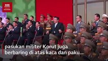 Militer Korea Utara unjuk aksi kekuatan fisik pada dunia