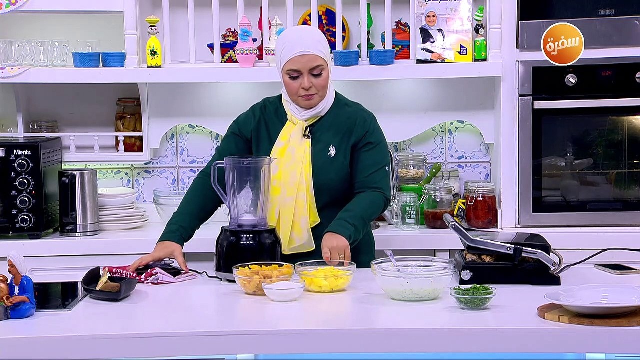 عصير مانجو بالبطاطا | نجلاء الشرشابي
