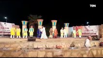 انطلاق مهرجان أسوان لتعامد الشمس على وجه رمسيس الثانى بعروض فنية على المسرح الصيفى