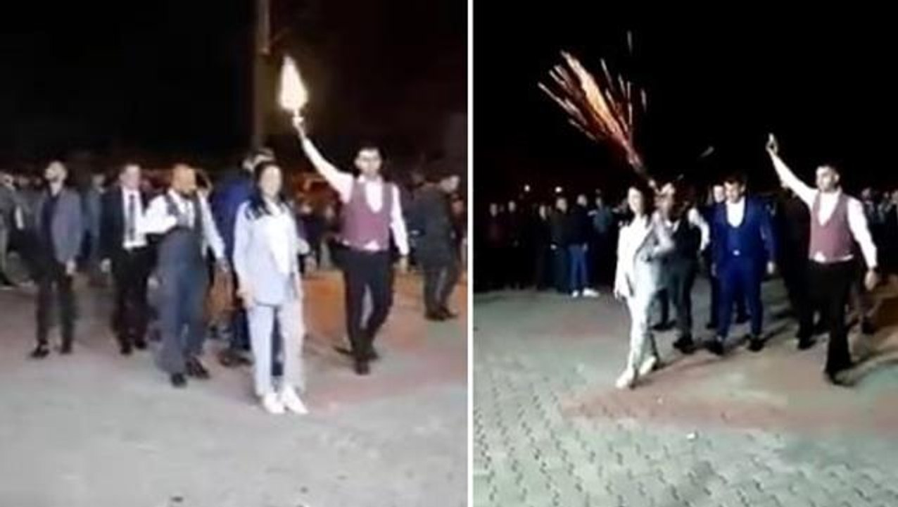 Kurtlar Vadisi dizi çekimi değil takı töreni! O...