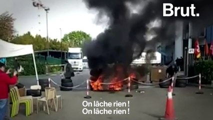 Les salariés de l'entrepôt H&M du Bourget en grève illimitée