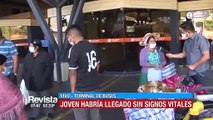 Hallan sin vida a un joven de 18 años al interior de un bus en Cochabamba
