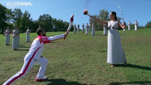 Άναψε η Ολυμπιακή Φλόγα για τους Χειμερινούς Αγώνες «Πεκίνο 2022»