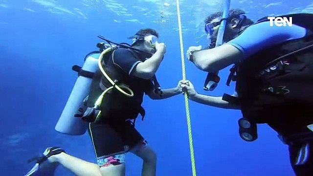 المصري محمد كرم أول غطاس علي مستوي العالم من مصابي متلازمة داون