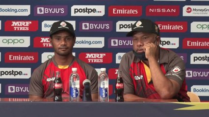 Lega Siaka previews Papua New Guinea T20 world cup match v Scotland