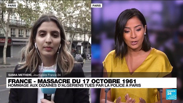 17 octobre 1961 : des centaines de manifestants dans Paris, 60 ans après