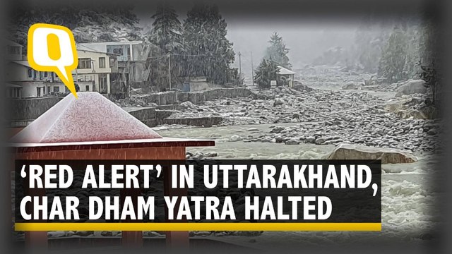Heavy Rains Lash Uttarakhand, Char Dham Yatra Halted Temporarily