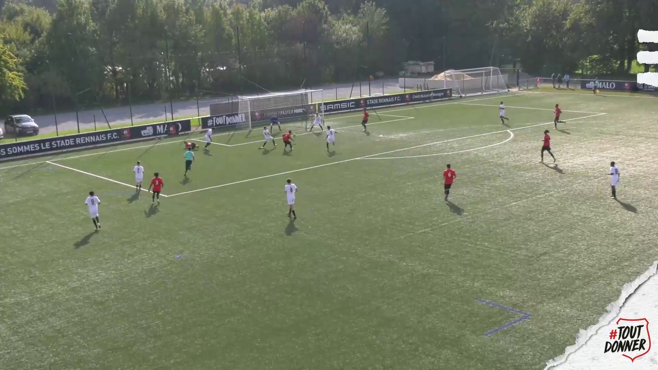 U17. Stade Rennais F.C. / EA Guingamp : les buts de la rencontre