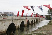 Restorasyonu tamamlanan Silivri Mimar Sinan Köprüsü ile Kısa Köprü açıldı