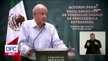 López Obrador firma decreto para legalizar autos 