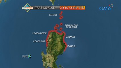Northeasterly surface windflow, nakakaapekto sa Extreme Northern Luzon | 24 Oras