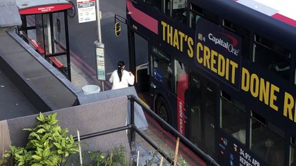 'I'm proud to be white': Pair hurl barrage of racist abuse at London bus driver