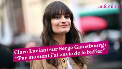 Clara Luciani sur Serge Gainsbourg : “Par moment j’ai envie de le baffer”