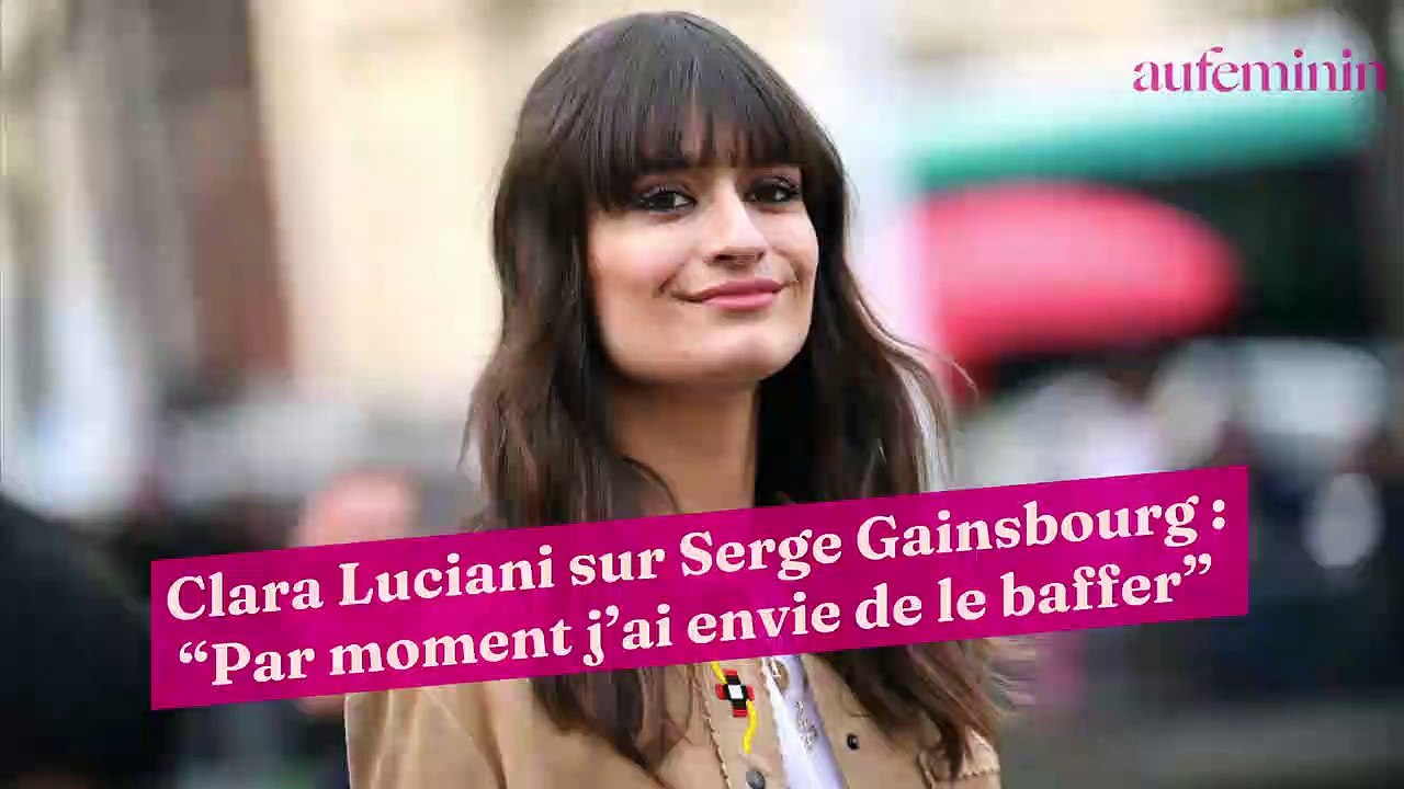 Clara Luciani sur Serge Gainsbourg : “Par moment j’ai envie de le baffer”