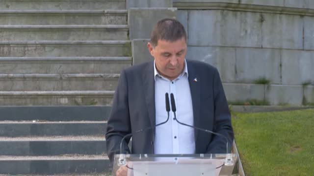 Otegi lamenta el dolor de las víctimas de ETA y dice que nunca debió producirse