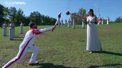 Pechino 2022: accesa la fiamma olimpica