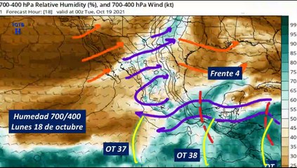 Download Video: Clima de hoy lunes: Probabilidad de chubascos y lloviznas