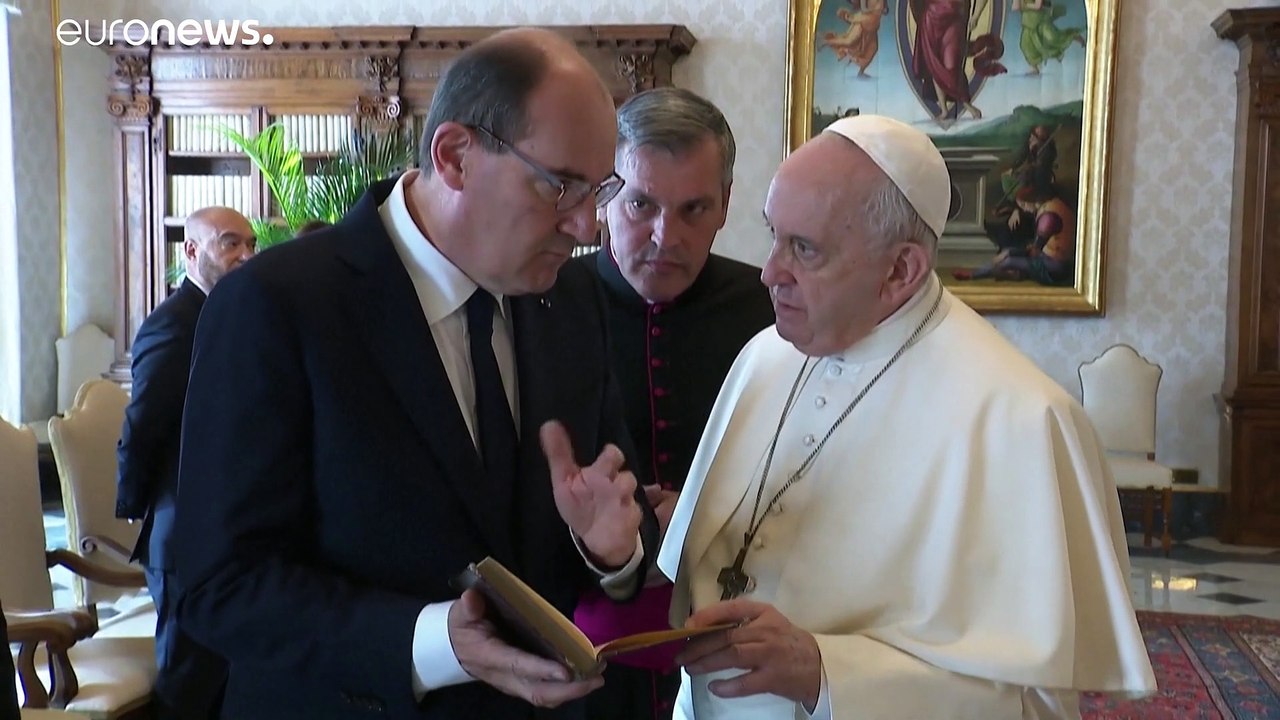 Besuch mit heiklem thema: papst empfängt frankreichs premier castex