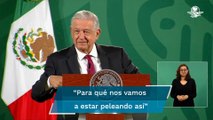 Está muy enojado, debe tener sentido del humor, dice AMLO a “El Jefe Diego”