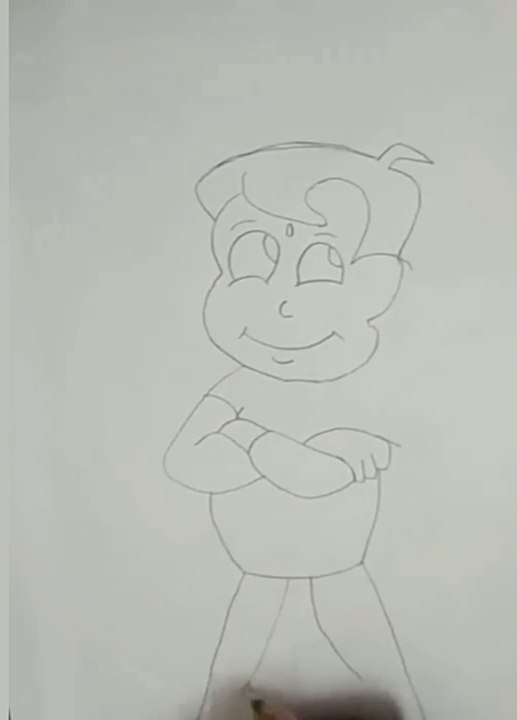 Chotta bheem drawing