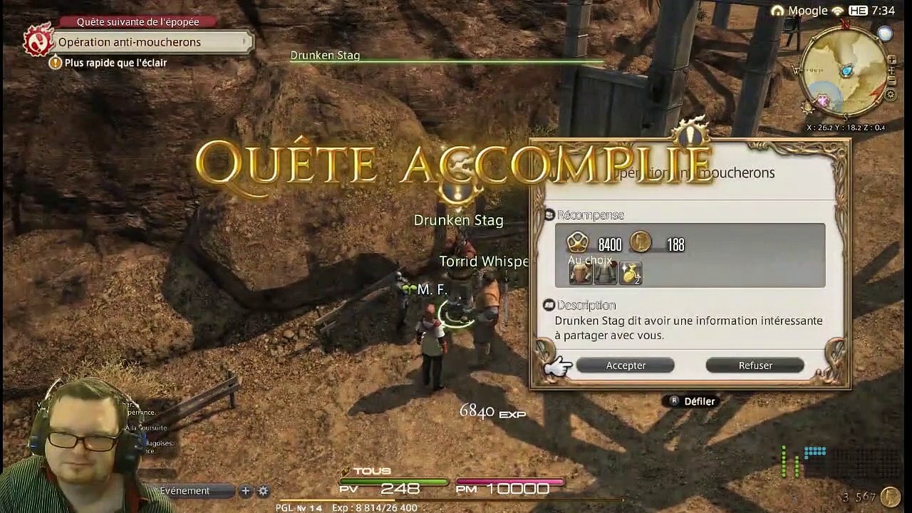 FF14 Reroll 100% scenario 06 : Le début de l'ennui ?