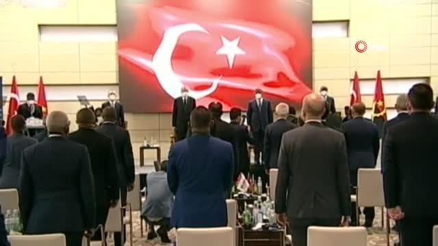 Cumhurbaşkanı Recep Tayyip Erdoğan, Göreve geldiğimiz andan itibaren Afrika kıtasıyla hiçbir ayrım yapmadan işbirliğimizi güçlendirmenin...