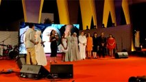منى زكي ورئيسة القومي للمرأة يشاركان في تكريم اليونسيف لـ3 مصريات